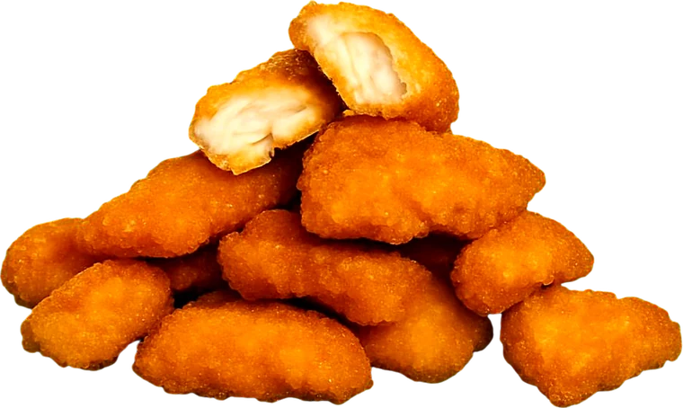 NUGGETS: bocconcini di pollo panato