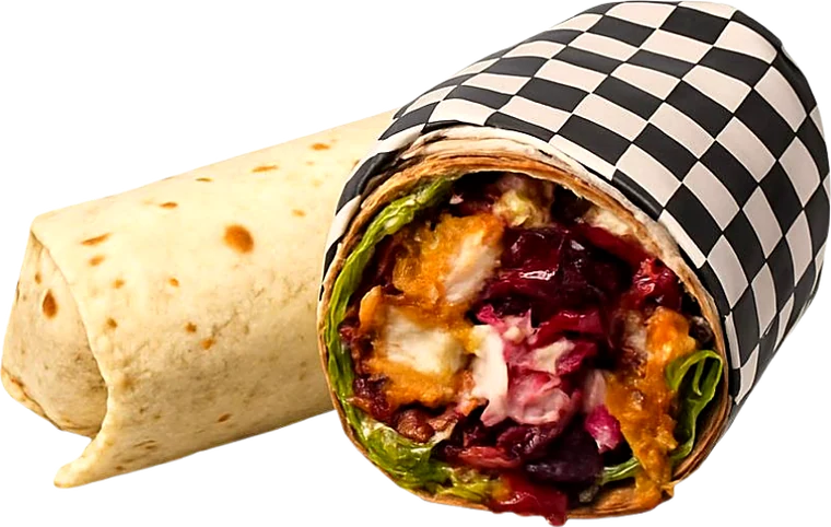 RUBY: pollo croccante, insalata, basilico, maionese e salsa berry